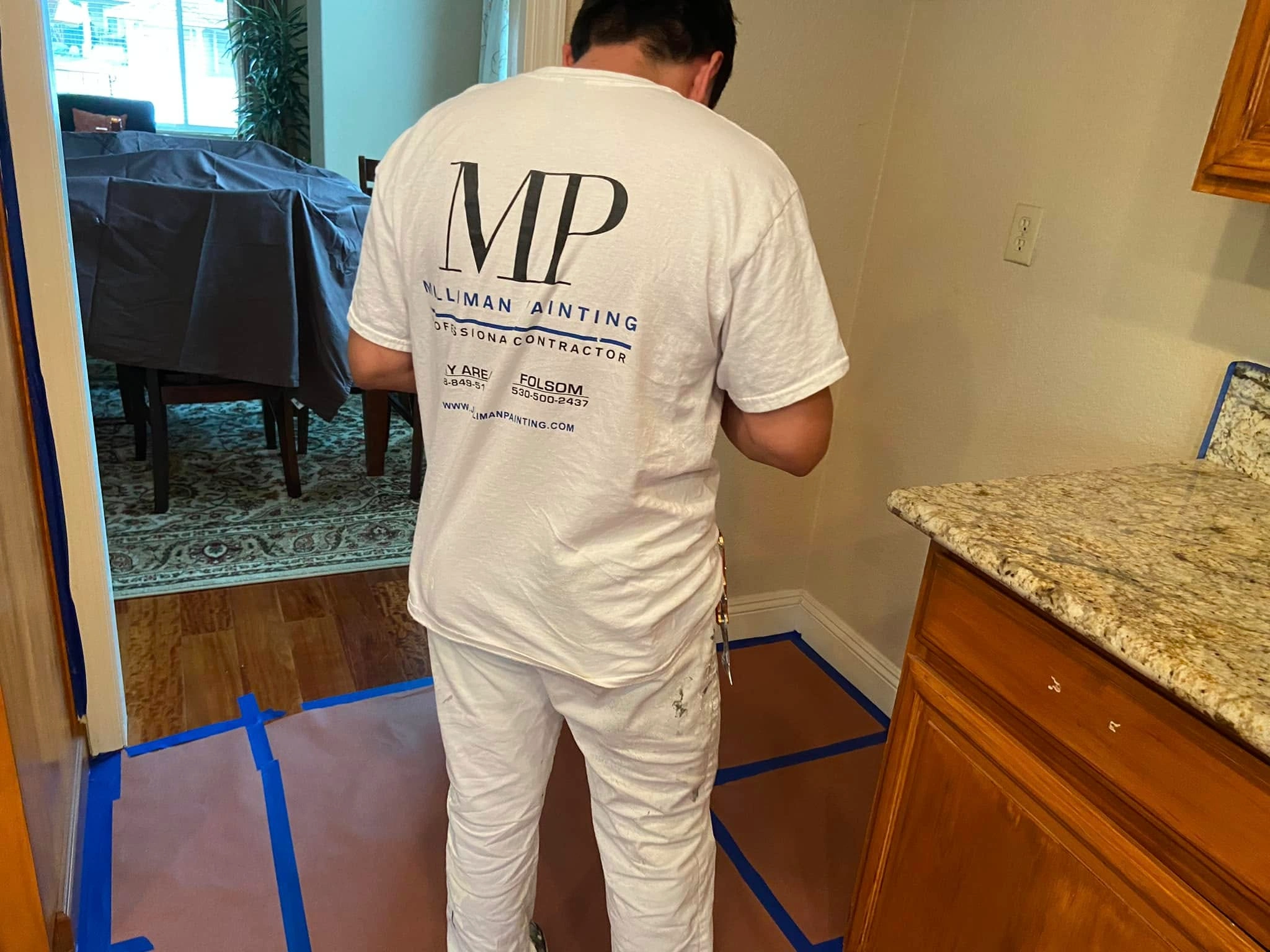 Interior painting project